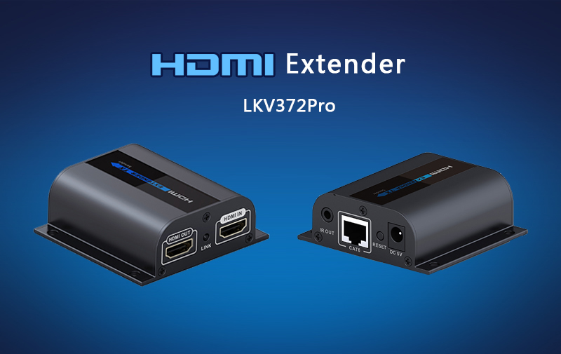 HDMI extender 60m með LOOP OUT